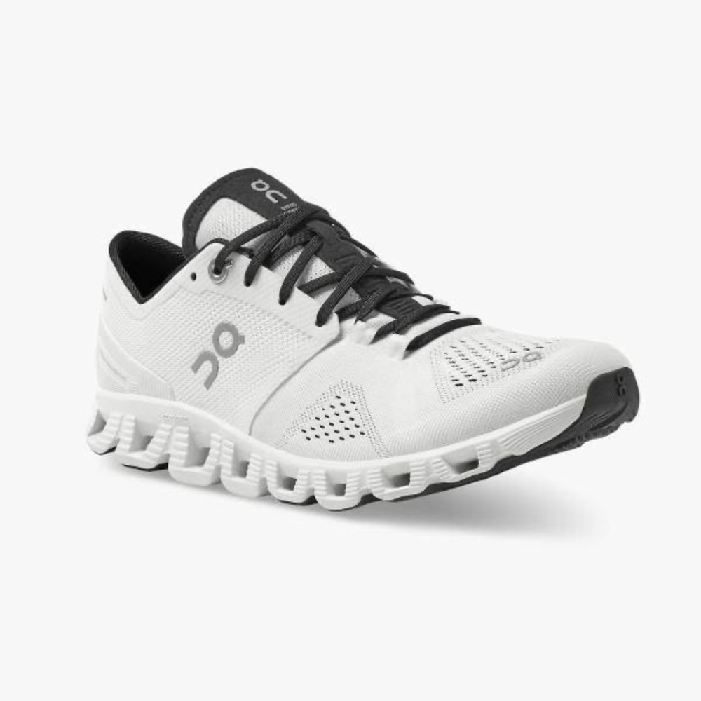 On Cloud X 2.0 White Black Shoe